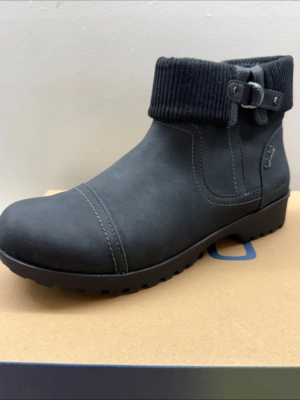 JBU Fall 2024 Karissa Encore Black Ankle Boots Women’s NWT